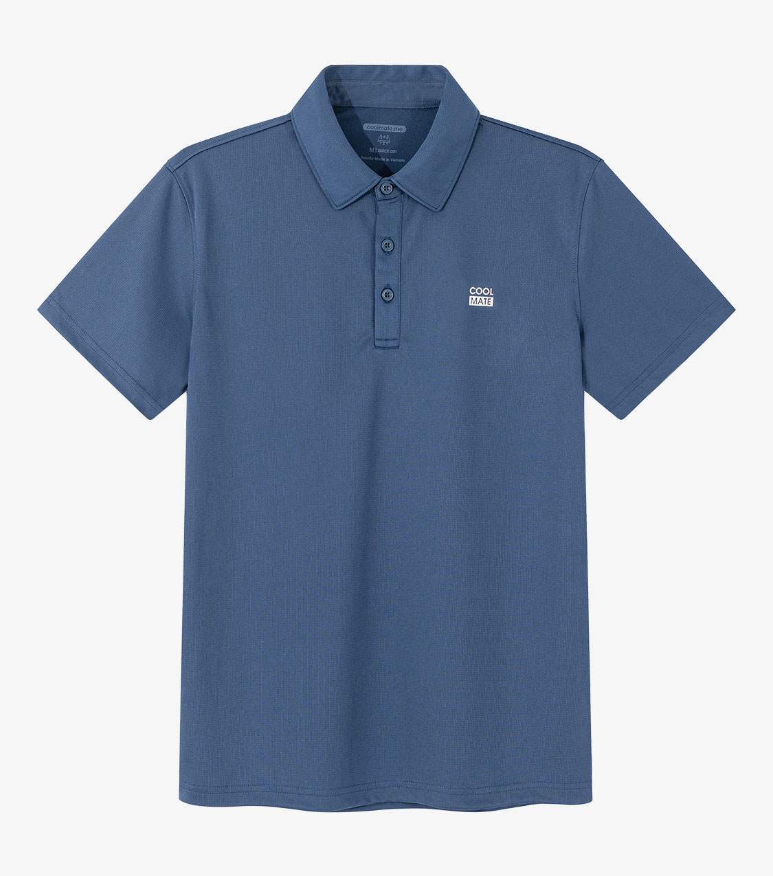 Áo Polo thể thao nam ProMax-S1 Logo thoáng khí - Xanh Aqua